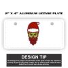 2" X 4" Aluminum License Plate  Thumbnail