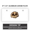 2" X 4" Aluminum License Plate  Thumbnail