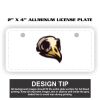 2" X 4" Aluminum License Plate  Thumbnail