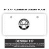 2" X 4" Aluminum License Plate  Thumbnail