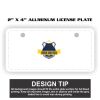 2" X 4" Aluminum License Plate  Thumbnail