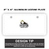 2" X 4" Aluminum License Plate  Thumbnail