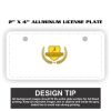 2" X 4" Aluminum License Plate  Thumbnail