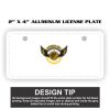 2" X 4" Aluminum License Plate  Thumbnail