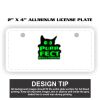 2" X 4" Aluminum License Plate  Thumbnail