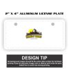 2" X 4" Aluminum License Plate  Thumbnail