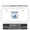 2" X 4" Aluminum License Plate  Thumbnail