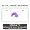 2" X 4" Aluminum License Plate  Thumbnail