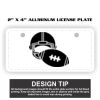 2" X 4" Aluminum License Plate  Thumbnail