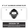 2" X 4" Aluminum License Plate  Thumbnail