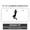 2" X 4" Aluminum License Plate  Thumbnail