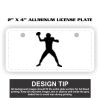 2" X 4" Aluminum License Plate  Thumbnail