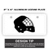 2" X 4" Aluminum License Plate  Thumbnail