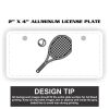 2" X 4" Aluminum License Plate  Thumbnail
