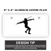 2" X 4" Aluminum License Plate  Thumbnail
