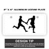 2" X 4" Aluminum License Plate  Thumbnail