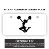 2" X 4" Aluminum License Plate  Thumbnail