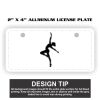 2" X 4" Aluminum License Plate  Thumbnail