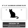 2" X 4" Aluminum License Plate  Thumbnail