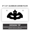 2" X 4" Aluminum License Plate  Thumbnail