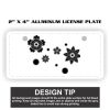 2" X 4" Aluminum License Plate  Thumbnail