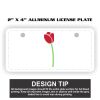 2" X 4" Aluminum License Plate  Thumbnail