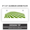 2" X 4" Aluminum License Plate  Thumbnail