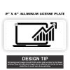 2" X 4" Aluminum License Plate  Thumbnail
