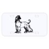 Personalized 3 X 6 Heavy Duty Acrylic / Plastic License Plate Thumbnail