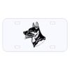Personalized 3 X 6 Heavy Duty Acrylic / Plastic License Plate Thumbnail