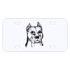 Personalized 3 X 6 Heavy Duty Acrylic / Plastic License Plate Thumbnail