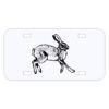Personalized 3 X 6 Heavy Duty Acrylic / Plastic License Plate Thumbnail