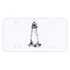 Personalized 3 X 6 Heavy Duty Acrylic / Plastic License Plate Thumbnail