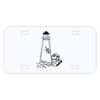 Personalized 3 X 6 Heavy Duty Acrylic / Plastic License Plate Thumbnail