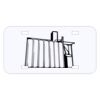 Personalized 3 X 6 Heavy Duty Acrylic / Plastic License Plate Thumbnail
