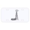 Personalized 3 X 6 Heavy Duty Acrylic / Plastic License Plate Thumbnail