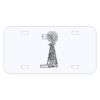 Personalized 3 X 6 Heavy Duty Acrylic / Plastic License Plate Thumbnail