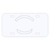 Personalized 3 X 6 Heavy Duty Acrylic / Plastic License Plate Thumbnail