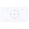 Personalized 3 X 6 Heavy Duty Acrylic / Plastic License Plate Thumbnail