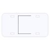 Personalized 3 X 6 Heavy Duty Acrylic / Plastic License Plate Thumbnail