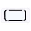 Personalized 3 X 6 Heavy Duty Acrylic / Plastic License Plate Thumbnail
