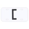 Personalized 3 X 6 Heavy Duty Acrylic / Plastic License Plate Thumbnail