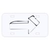 Personalized 3 X 6 Heavy Duty Acrylic / Plastic License Plate Thumbnail