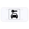 Personalized 3 X 6 Heavy Duty Acrylic / Plastic License Plate Thumbnail