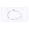 Personalized 3 X 6 Heavy Duty Acrylic / Plastic License Plate Thumbnail
