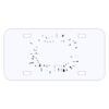 Personalized 3 X 6 Heavy Duty Acrylic / Plastic License Plate Thumbnail