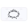 Personalized 3 X 6 Heavy Duty Acrylic / Plastic License Plate Thumbnail