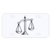 Personalized 3 X 6 Heavy Duty Acrylic / Plastic License Plate Thumbnail
