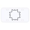 Personalized 3 X 6 Heavy Duty Acrylic / Plastic License Plate Thumbnail