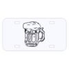 Personalized 3 X 6 Heavy Duty Acrylic / Plastic License Plate Thumbnail